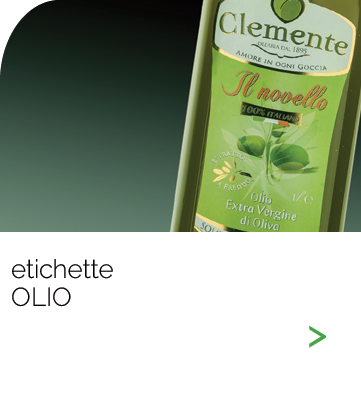 etichette olio